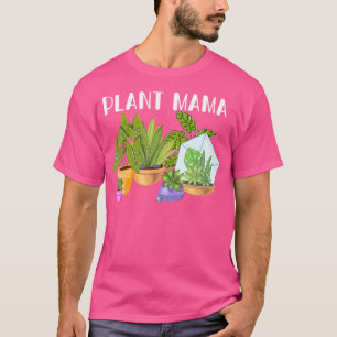 Pflanze Mama Ästhetische Geschenke für Frauengarte T-Shirt