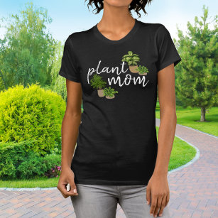 Pflanze Mama Funny T-Shirt