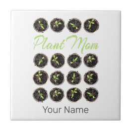 Pflanze Mama Garden Blume Hobby Gardener oder Flor Fliese