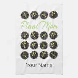 Pflanze Mama Garden Blume Hobby Gardener oder Flor Geschirrtuch