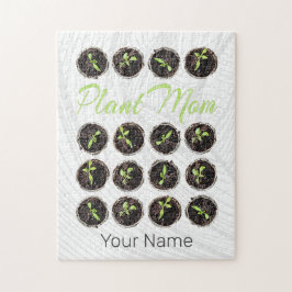 Pflanze Mama Garden Blume Hobby Gardener oder Flor Puzzle
