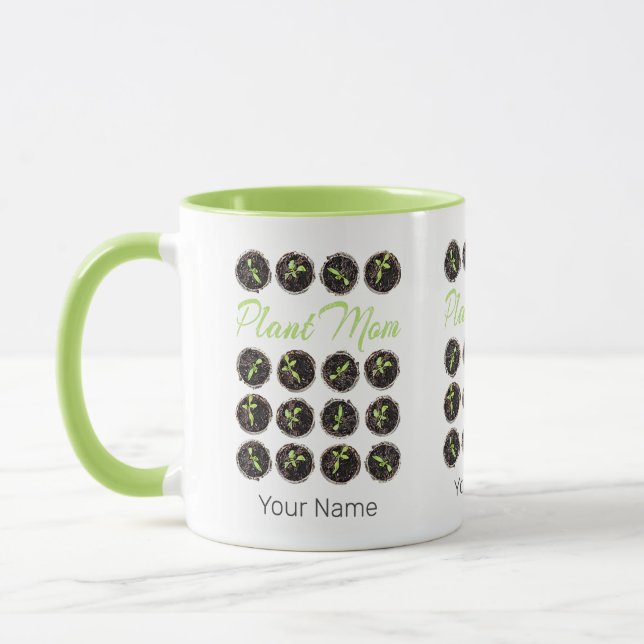 Pflanze Mama Garden Blume Hobby Gardener oder Flor Tasse (Links)