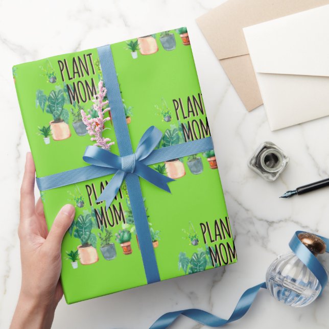 Pflanze Mama - Gartenbau, Planergeschenk für Mama Geschenkpapier (Schenken)
