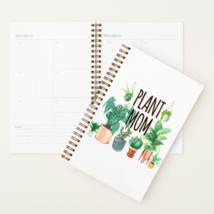 Pflanze Mama - Gartenbau, Planergeschenk für Mama Planer