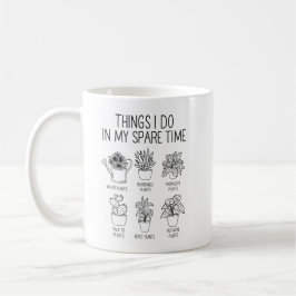 Pflanze Mama Geschenke Dinge, die ich in meiner Fr Kaffeetasse