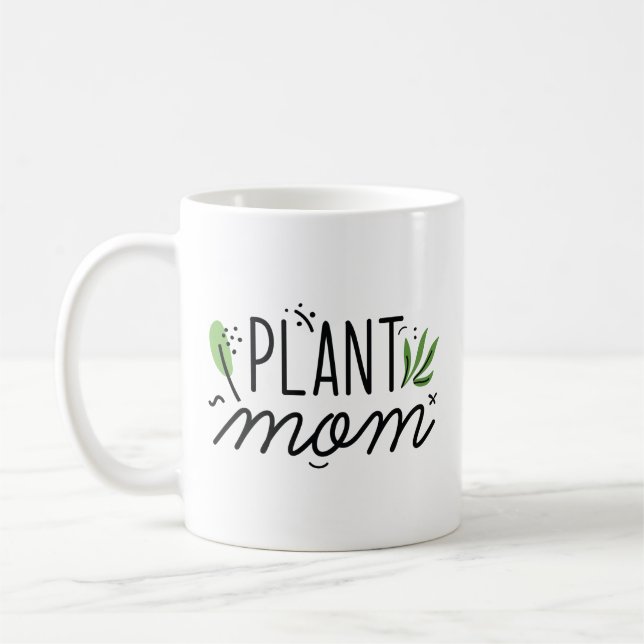 Pflanze Mama Kaffeetasse (Links)