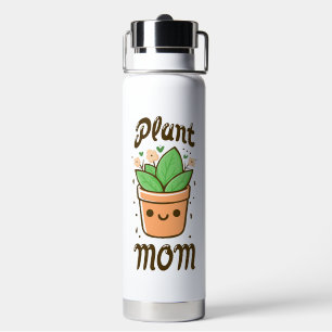 Pflanze Mama Niedlich Mütter Tag Mütter Leben Trinkflasche