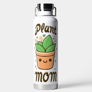 Pflanze Mama Niedlich Mütter Tag Mütter Leben Trinkflasche