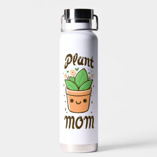 Pflanze Mama Niedlich Mütter Tag Mütter Leben Trinkflasche