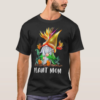 Pflanze Mama Paradies Gnome Garening Mama Mo T-Shirt