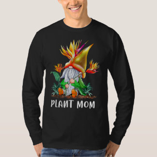 Pflanze Mama Paradies Gnome Garening Mama Mo T-Shirt