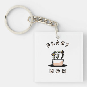 Pflanze Mama Schlüsselanhänger
