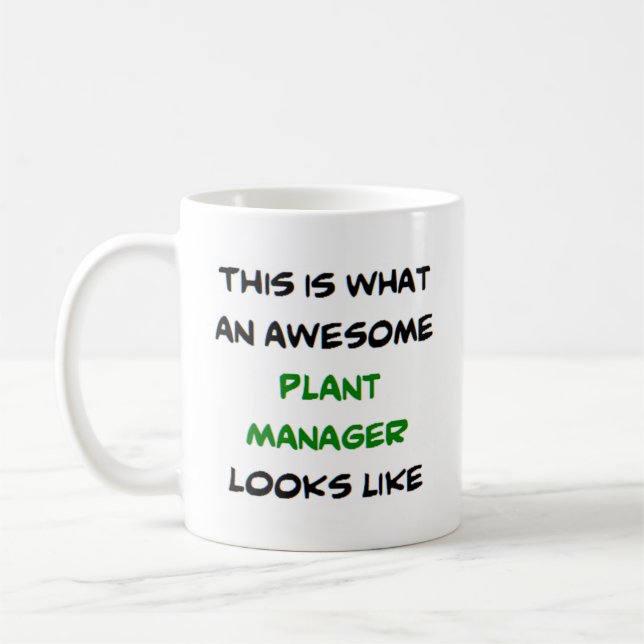 Pflanze-Manager, phantastisch Kaffeetasse (Links)