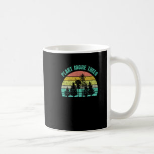 Pflanze mehr Bäume Retro Natur Klima Erde Kaffeetasse