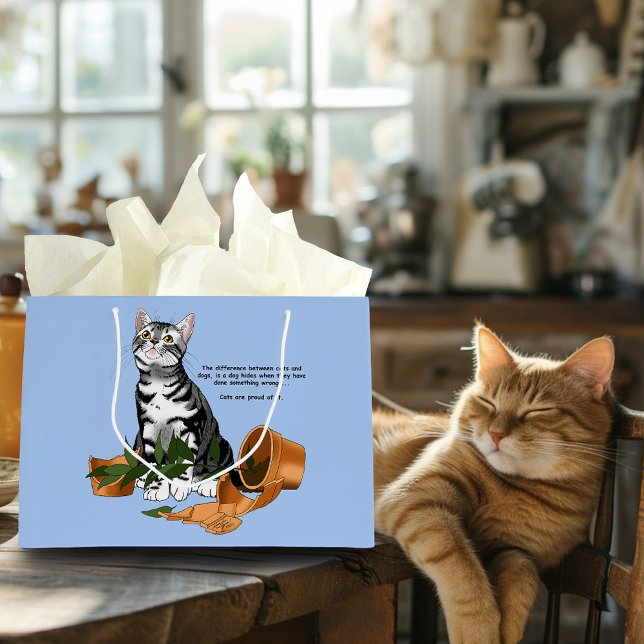 Pflanze Mischief Cat Große Geschenktüte (Von Creator hochgeladen)