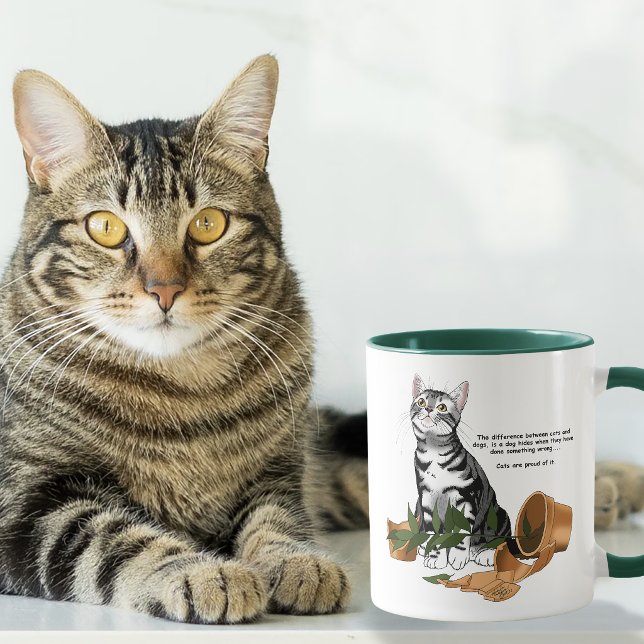 Pflanze Mischief Cat Tasse (Von Creator hochgeladen)