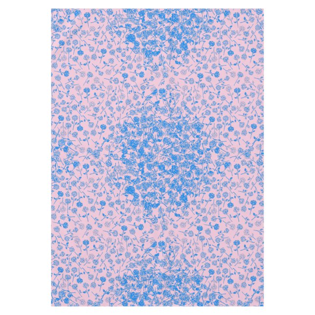 Pflanze mit den Rose A05.b Lpink BG Tischdecke (Vorderseite)
