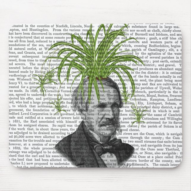 Pflanze Mousepad (Vorne)