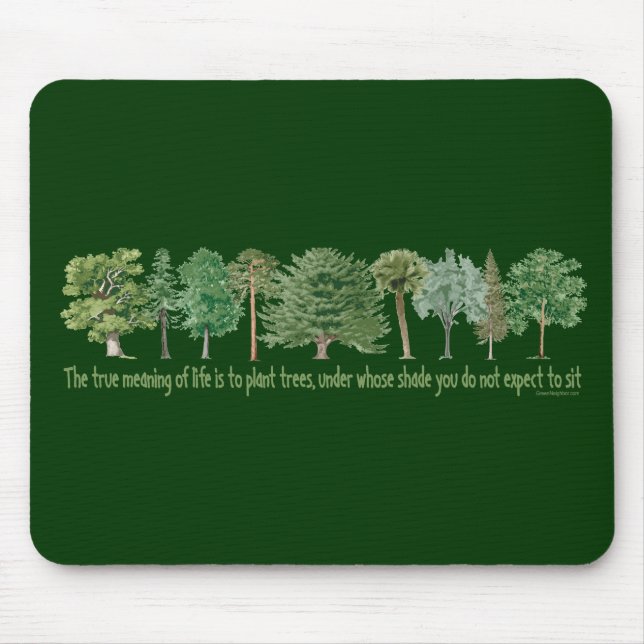 Pflanze Mousepad (Vorne)