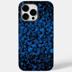 Pflanze Muster A05.b Schwarze BG Case-Mate iPhone 14 Pro Max Hülle
