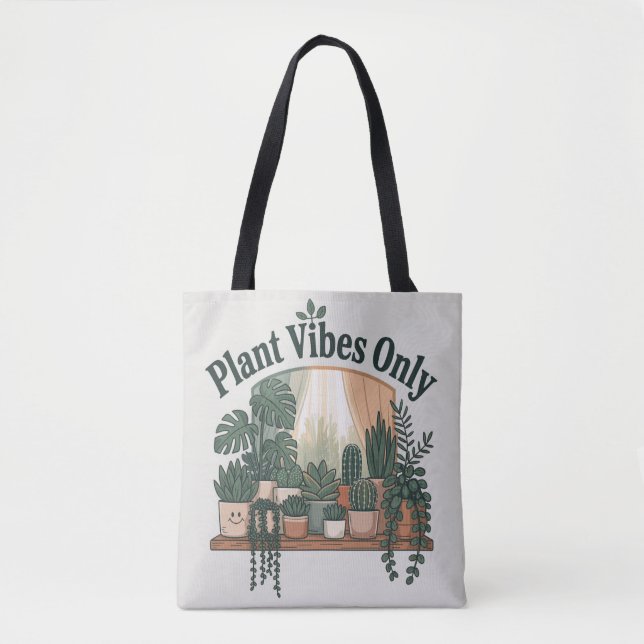 Pflanze nur Schultertasche (Vorderseite)