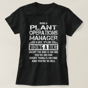 Pflanze Operations Manager T-Shirt