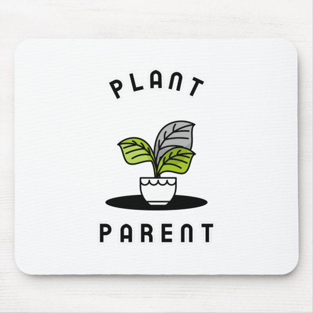 Pflanze Parent Mousepad (Vorne)