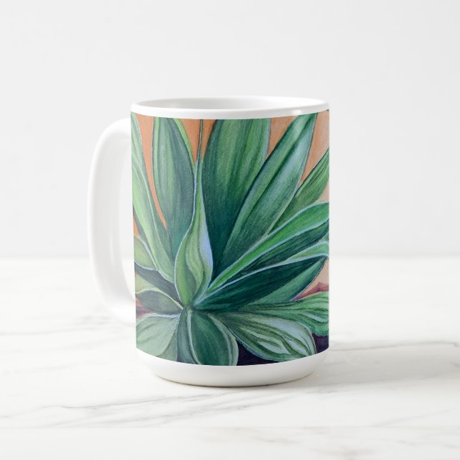 Pflanze Party Kaffeetasse (Vorderseite Links)