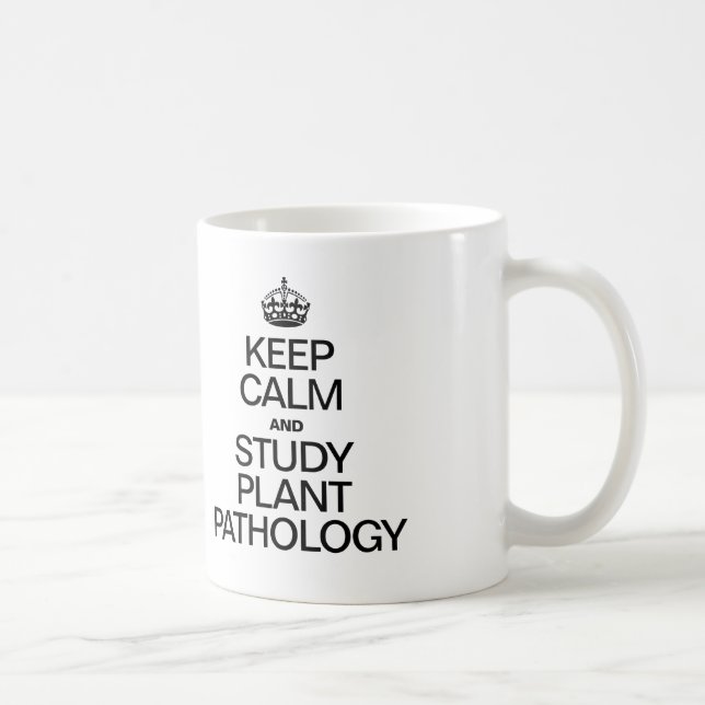 PFLANZE-PATHOLOGIE behalt CALM UND STUDY Tasse (Rechts)