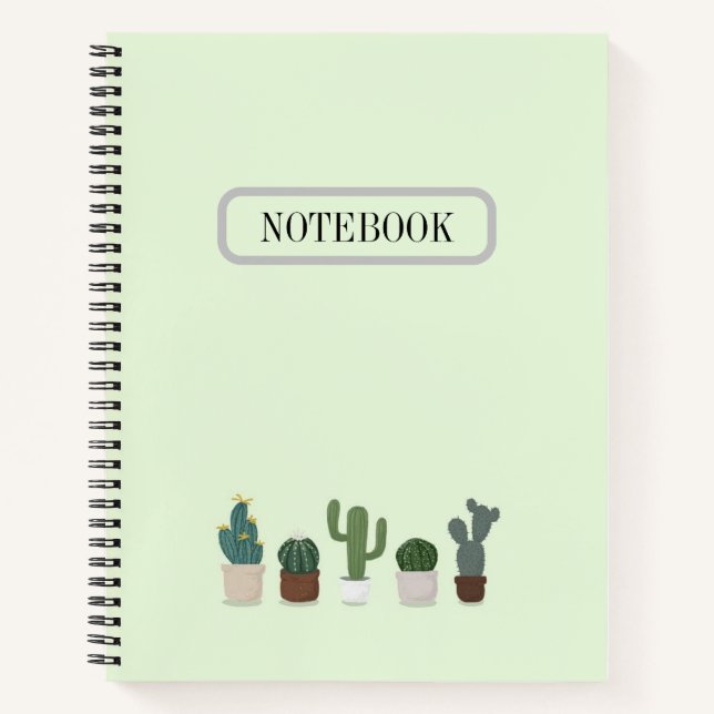 PFLANZE PERSON NOTEBOOK NOTIZBUCH (Vorderseite)