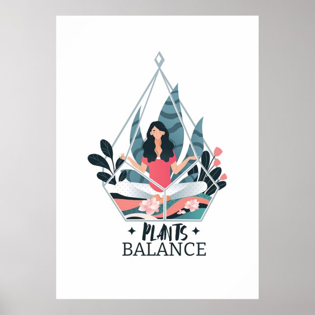 Pflanze Pflanze Saldo Poster (Vorne)