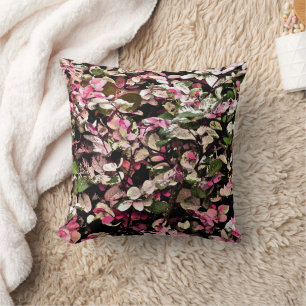 Pflanze/PINKS, FLORALACCENT, PILLOS/SCHNEEBUSH, GR Kissen