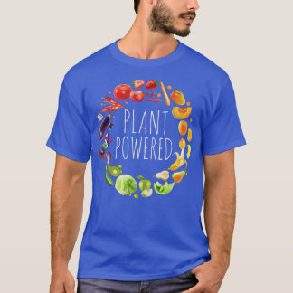 Pflanze Powered Funny Gym Workout Männer Frauen Ve T-Shirt