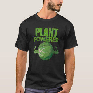 Pflanze Powered Vegan Vegetarian Gemüse Veganism T-Shirt