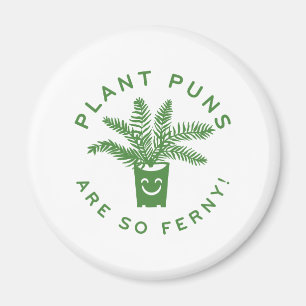 Pflanze Puns sind so flink. Magnet