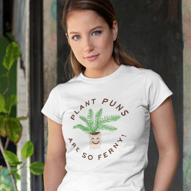Pflanze Puns sind so flink. T-Shirt (Von Creator hochgeladen)