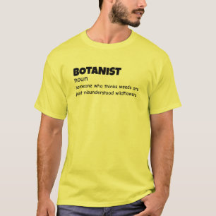 Pflanze Researcher Funny Definition T-Shirt