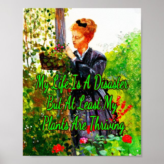 Pflanze Summer by Winslow Homer Poster (Vorne)