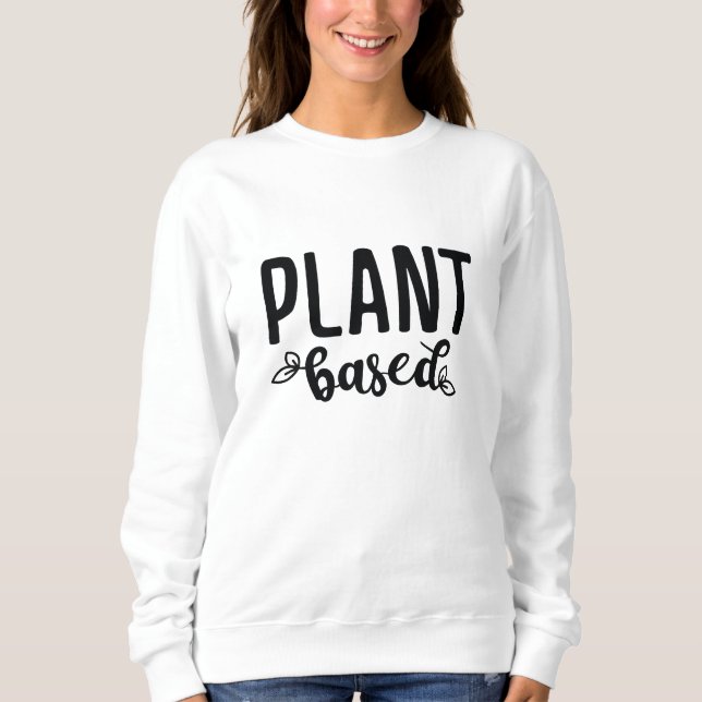 Pflanze Sweatshirt (Vorderseite)