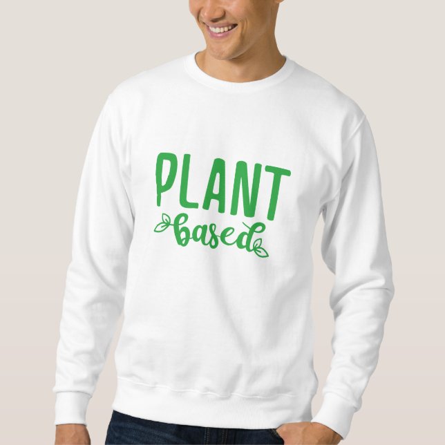 Pflanze Sweatshirt (Vorderseite)