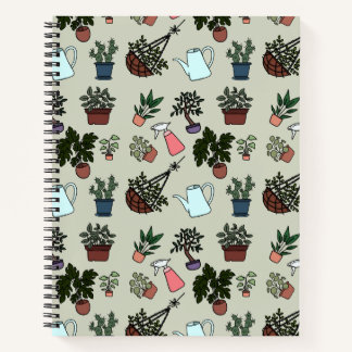 Pflanze Themed Notebook Notizbuch