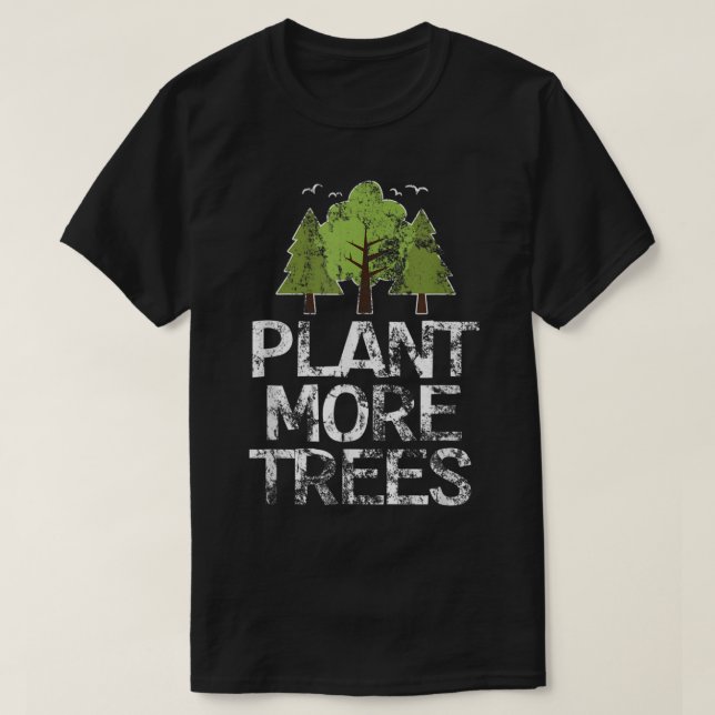 Pflanze Tree Hugger Earth Day Arbor Day T-Shirt (Design vorne)