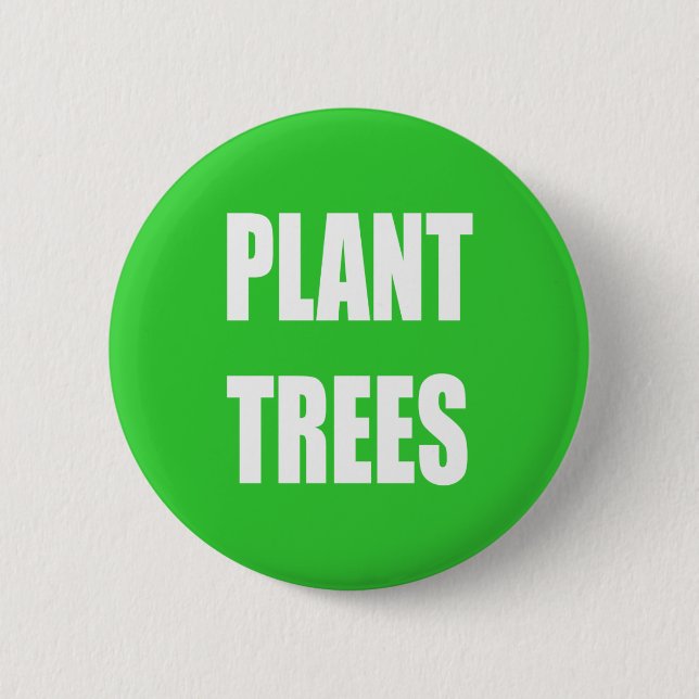 Pflanze Trees Button (Vorderseite)