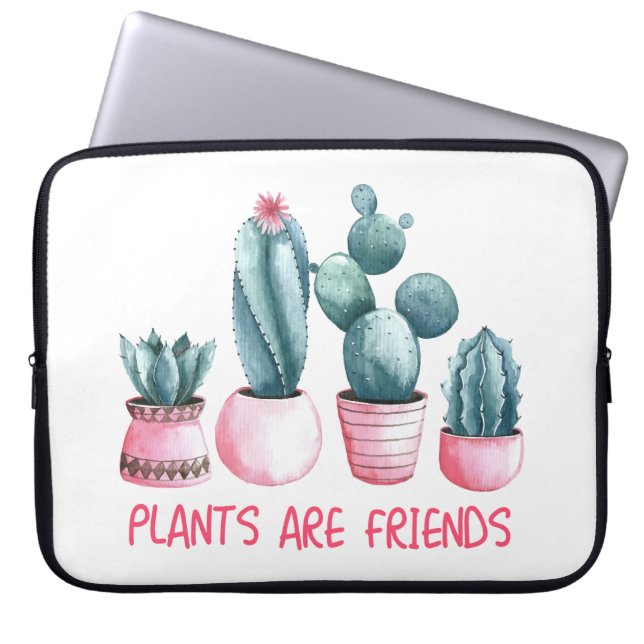 Pflanze und Blume Laptopschutzhülle (Vorderseite)