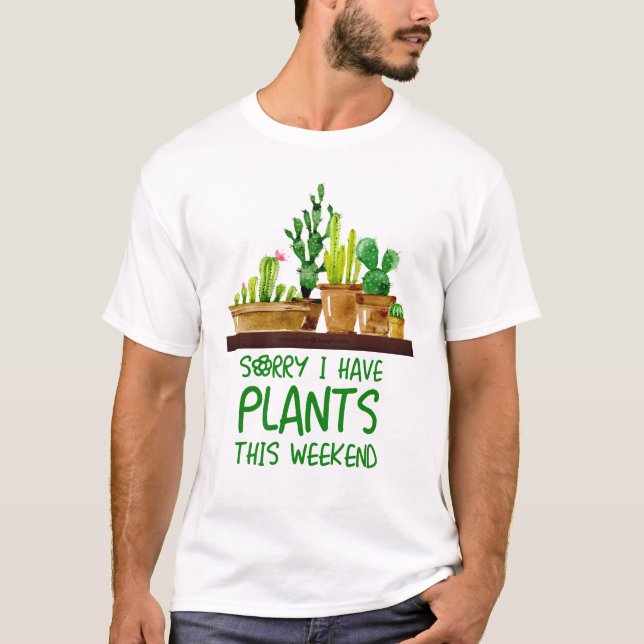 Pflanze und Blume T-Shirt (Vorderseite)