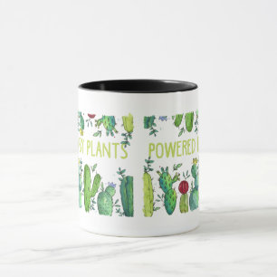 Pflanze und Blume Tasse