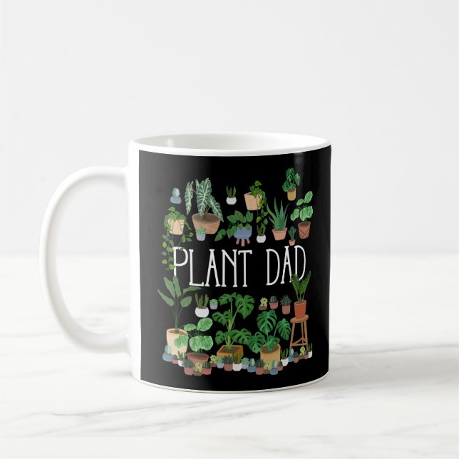 Pflanze Vater Kaffeetasse (Links)