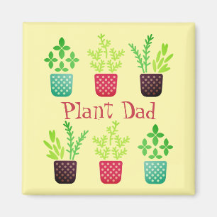 Pflanze Vater Magnet