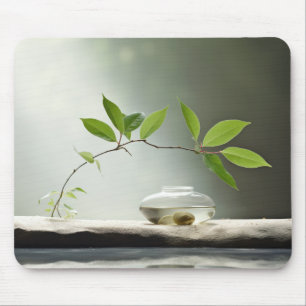 Pflanze Wasserfall Ruhe Friedliche Natur Mousepad