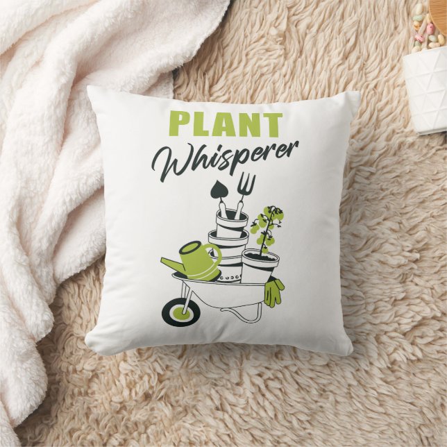 Pflanze Whisperer - Funny Niedlich Gardener & Pfla Kissen (Decke)